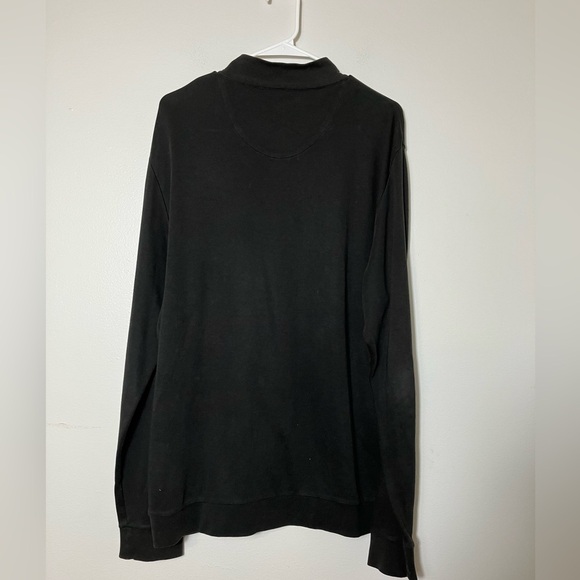 Peter Millar Quarter Zip Sweater Men’s Sz‎ Xl Dark Gray Pima Cotton Outdoor Golf - Picture 3 of 6